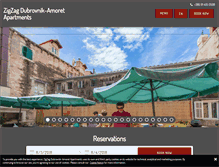Tablet Screenshot of dubrovnik-amoret.com